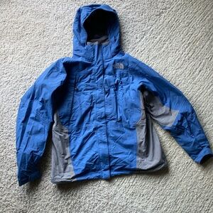 The North Face 2 in 1 Blue and Gray Ski Jacket